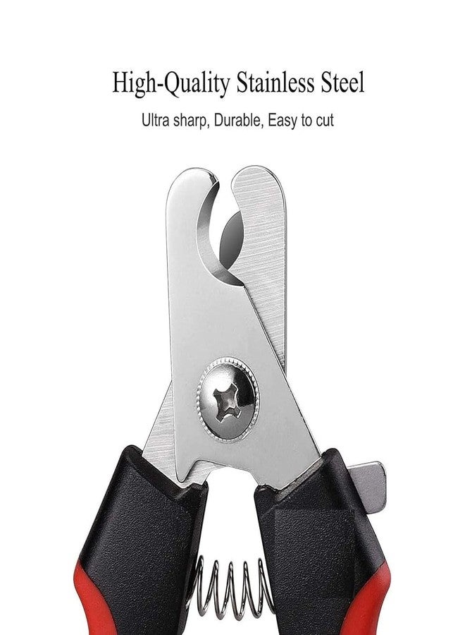 PET FUN Professional Animal Nail Cutter Clipper - Heavy-Duty Steel Grooming Tool for Small, Medium & Large Dogs, Puppies, Cats & Kittens - Safe Pet Claw Cutter - Random Colour (Nail Cutter) - Image 4